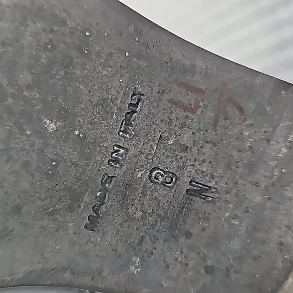 Secto Meucci Black Leather Tall Boots Slide zipper closure round toe Size 8N - Picture 11 of 15